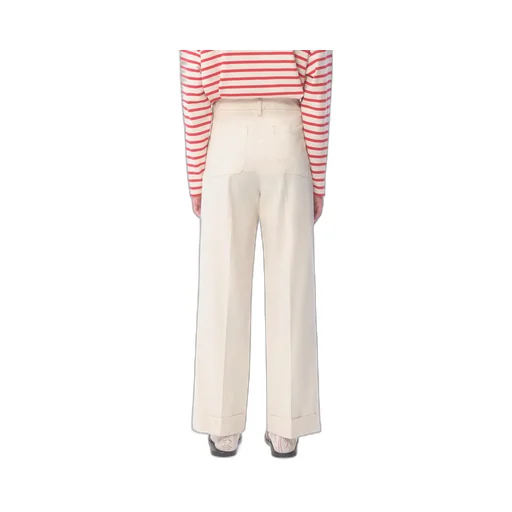Pleat Detailed Wide Leg Pants