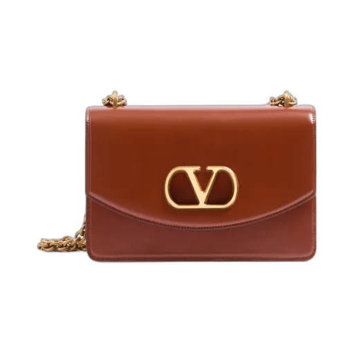 Vain Logo Plaque Shoulder Bag