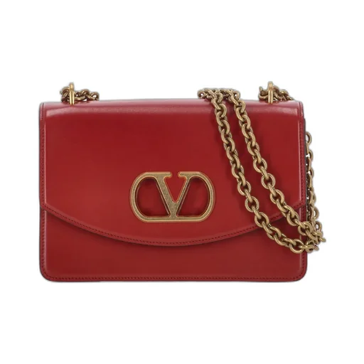 Vain Logo Plaque Shoulder Bag