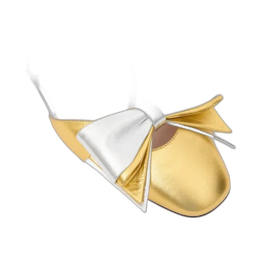 Bowow Almond Toe Slingback Pumps