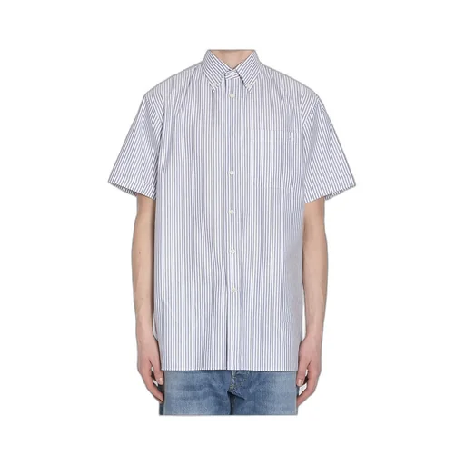 Striped Button-Up Shirt