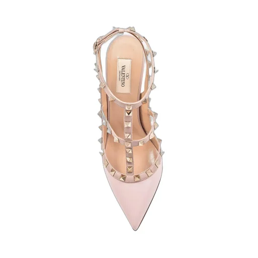 Rockstud Pointed Toe Pumps