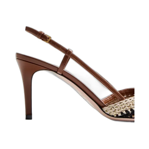 Vlogo Signature Pointed Toe Slingback Pumps