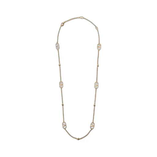 Vlogo Signature Chain-Link Necklace
