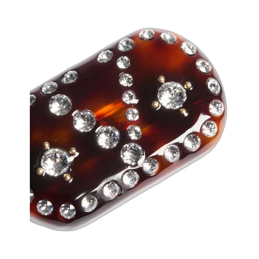 Vlogo Signature Embellished Hair Clip