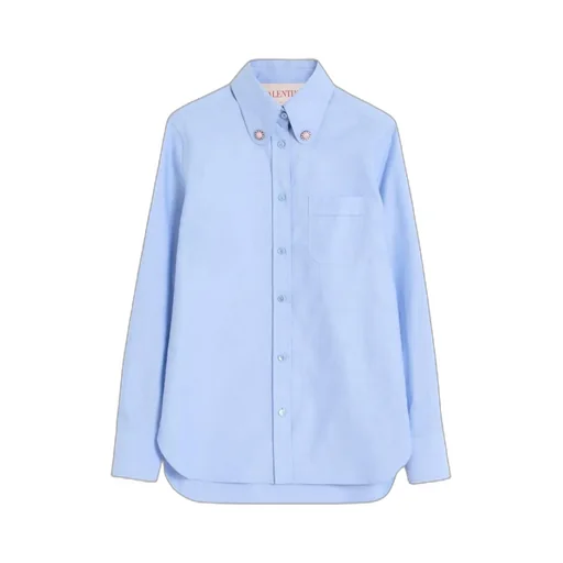Button-Up Long-Sleeved Shirt