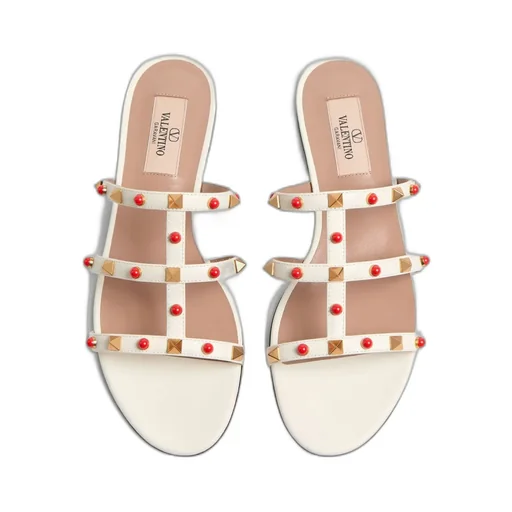 Garavani Rockstud Slip-On Sandals