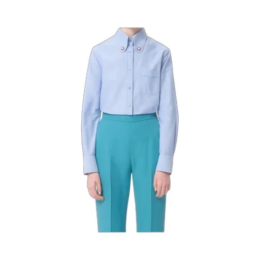 Button-Up Long-Sleeved Shirt