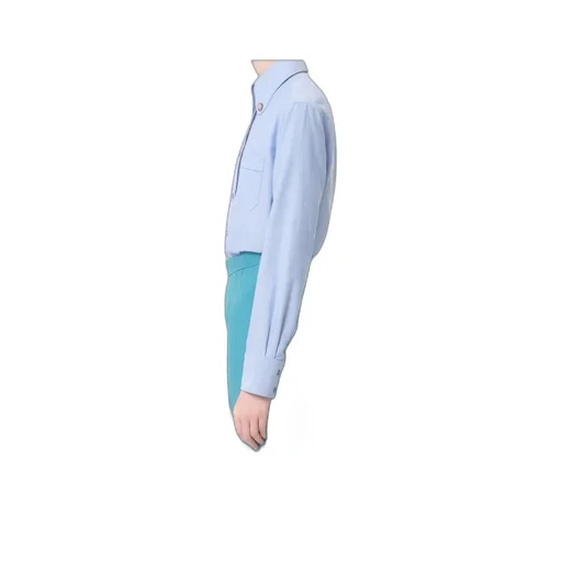 Button-Up Long-Sleeved Shirt