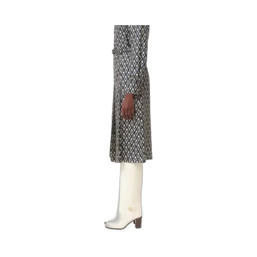 Toute La V Pleated Midi Skirt