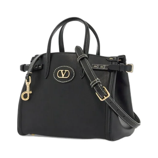 Antibes Vlogo Plaque Small Tote Bag