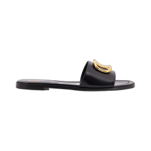 Vlogo Signature Open Toe Slip-On Sandals