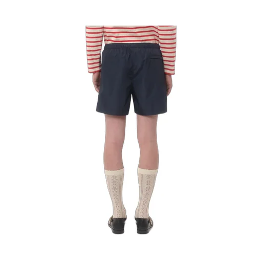 Logo Embroidered Swim Shorts