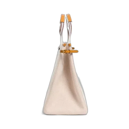 Antibes Logo Plaque Large Top Handle Bag