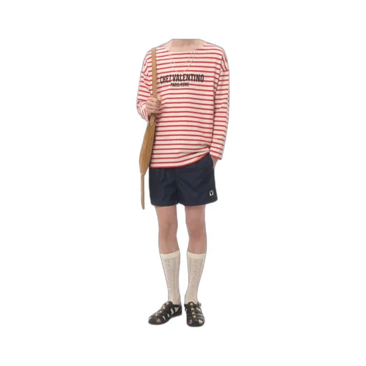 Logo Embroidered Swim Shorts