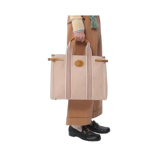 Antibes Logo Plaque Large Top Handle Bag