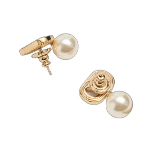 Ovalette Vlogo Signature Earrings