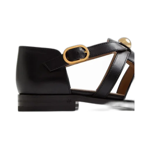 Vlogo Signature Embellished Fisherman Sandals