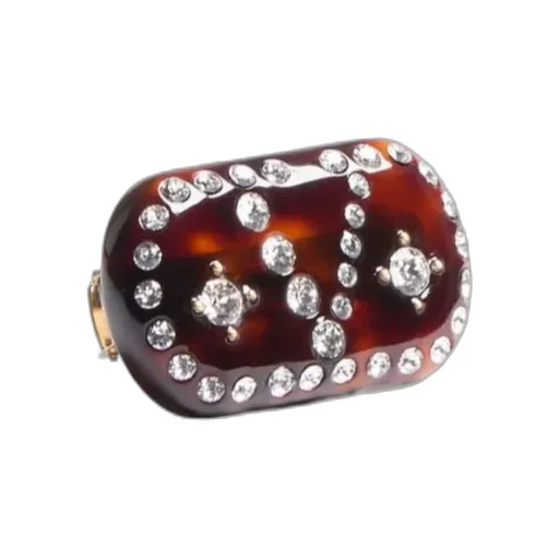 Vlogo Signature Embellished Hair Clip