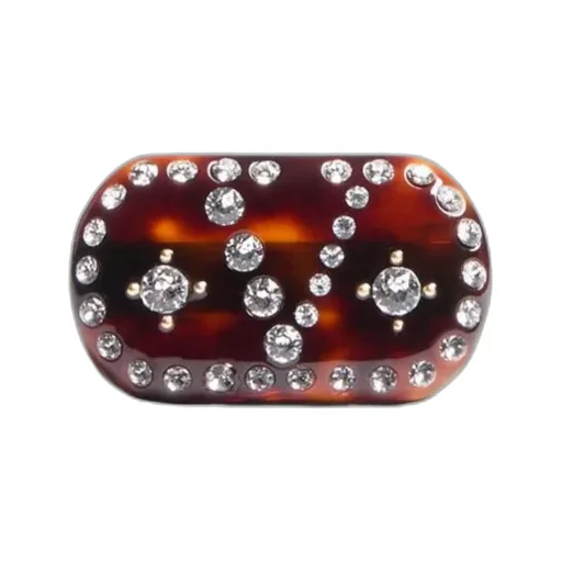 Vlogo Signature Embellished Hair Clip