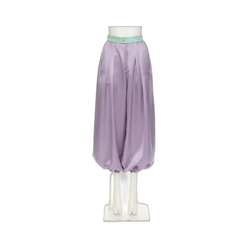 Satin Tapered Trousers