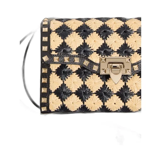 Rockstud All-Over Patterned Small Shoulder Bag