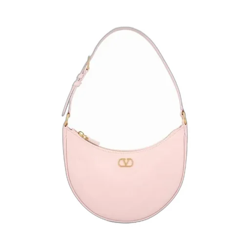Vlogo Signature Zip-Up Hobo Bag