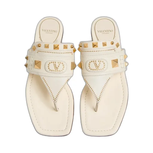 Garavani Rockstud Slip-On Sandals