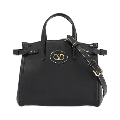 Antibes Vlogo Plaque Small Tote Bag