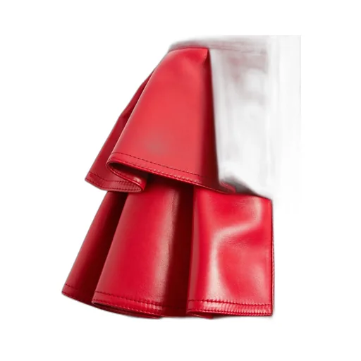 High Waist Ruffled Midi Skirt