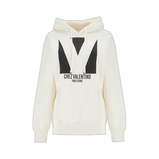 Chez Valentino Oversized Drawstring Hoodie