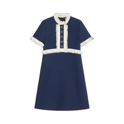 Crepe Couture Mini Dress