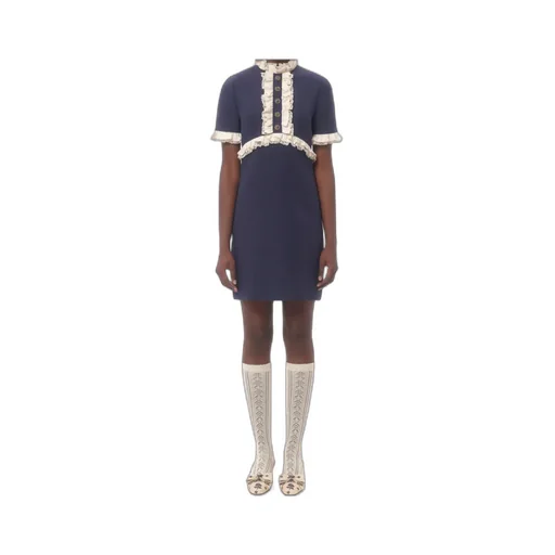 Crepe Couture Mini Dress