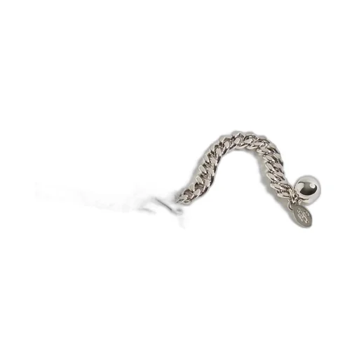 Vlogo Signature Chain Belt With Crystals