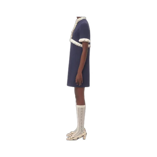 Crepe Couture Mini Dress