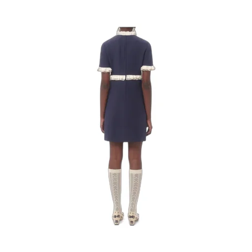 Crepe Couture Mini Dress