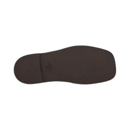 Vlogo Patch Square Toe Slippers