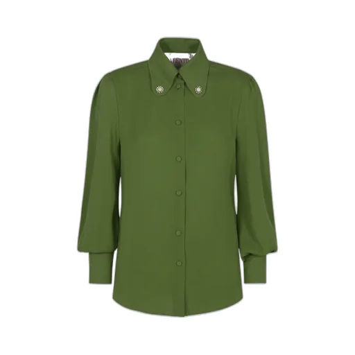 Buttoned Long-Sleeved Shirt