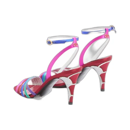 Ladycrush Open Toe Satin Sandals
