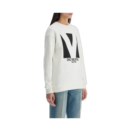 Logo Printed Crewneck Sweatshirt