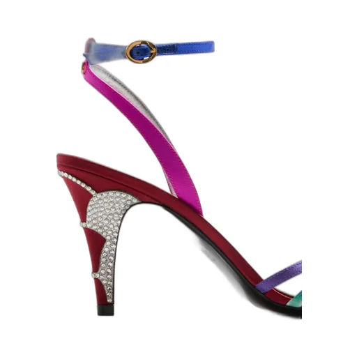Ladycrush Open Toe Satin Sandals