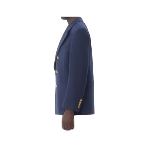 Double-Breasted Double Wool Jacket