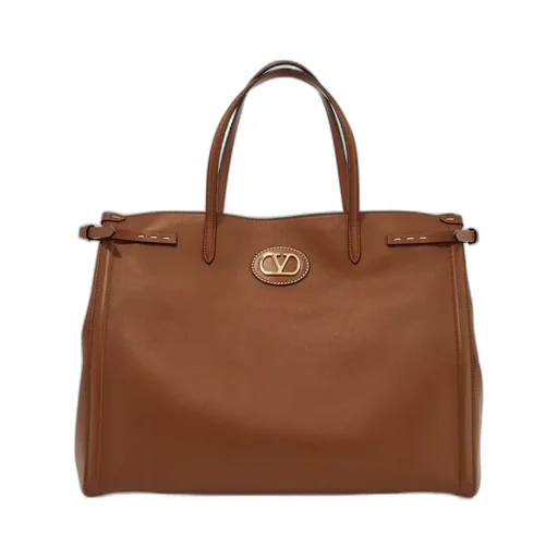 Antibes Vlogo Plaque Medium Tote Bag