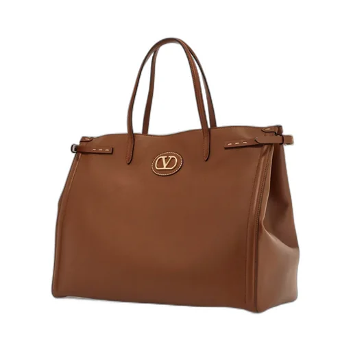 Antibes Vlogo Plaque Medium Tote Bag
