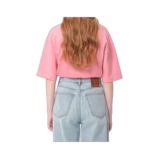 Chez Valentino-Printed Crewneck T-Shirt