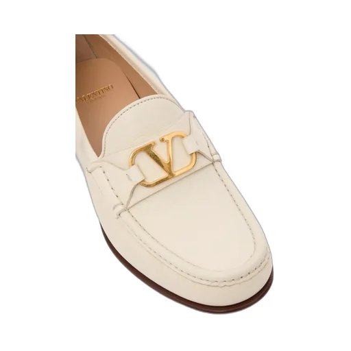Vlogo Plaque Slip-On Loafers