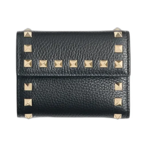 Garavani Rockstud Tri-Fold Wallet