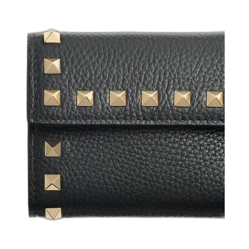 Garavani Rockstud Tri-Fold Wallet