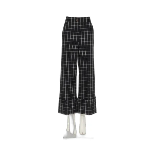 Checked Trousers