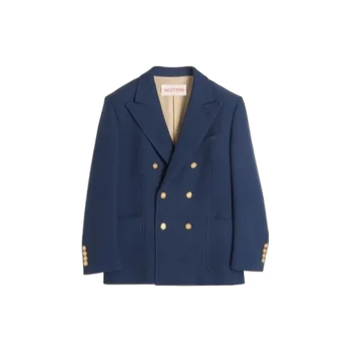 Double-Breasted Double Wool Jacket